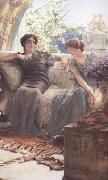 Alma-Tadema, Sir Lawrence, Unwelcome Confidence (mk23)